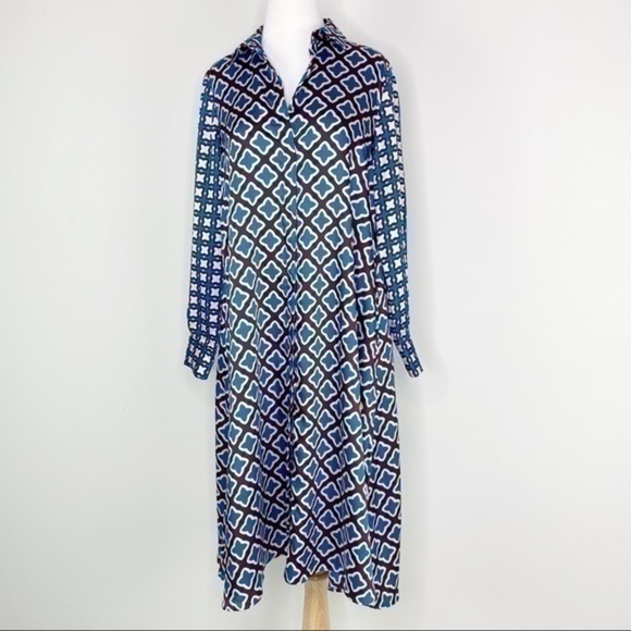 NWT Zara printed midi dress - Picture 4 of 16